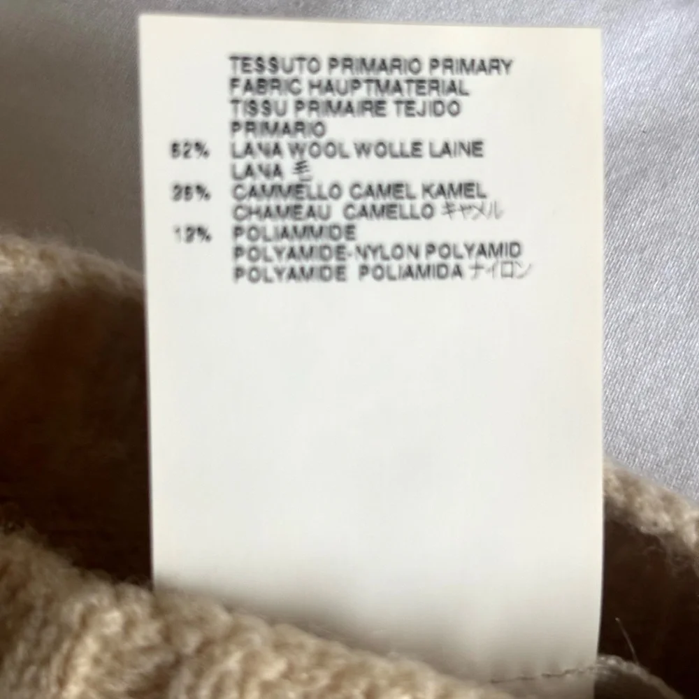 NWT Maison Margiela Margiela Line 4 Cream mock neck sweater size small - Picture 3 of 6